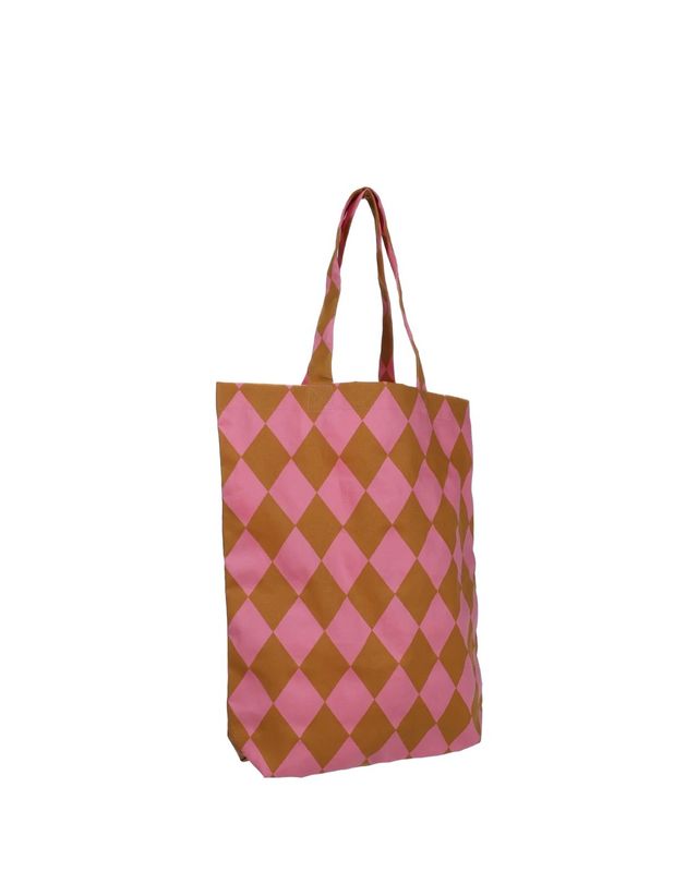 Katoenen tas · Diamond · rose/seaweed