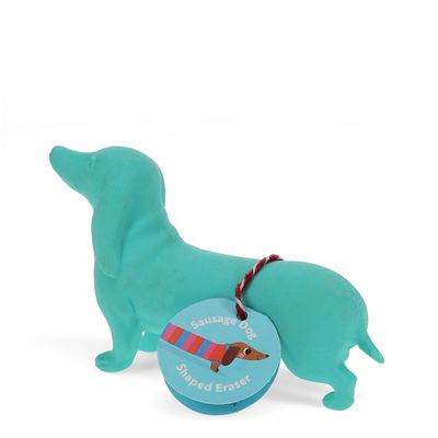 Reuze teckel gum - Turquoise