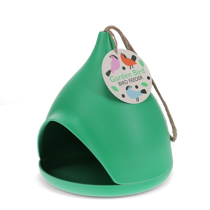 Bamboo fibre vogel voederhuisje - Groen