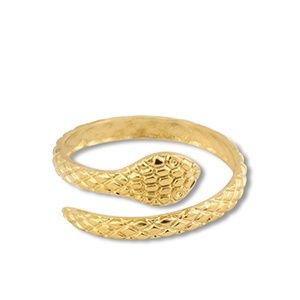Ring relief snake Gold