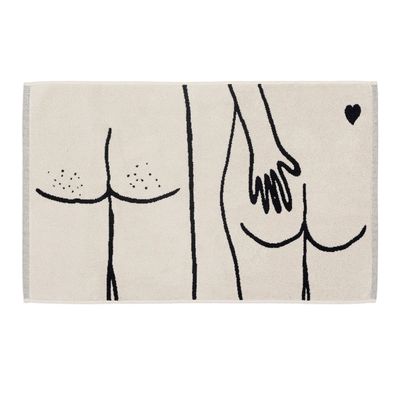 Helen B badmat &#39;Naked couple back&#39;