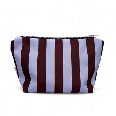 Toilettas · Striped lila/aubergine