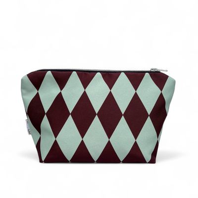 Toilettas · Diamond green/aubergine