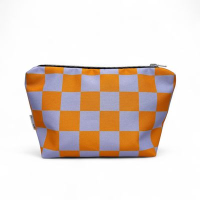 Toilettas · Blocked lila/orange