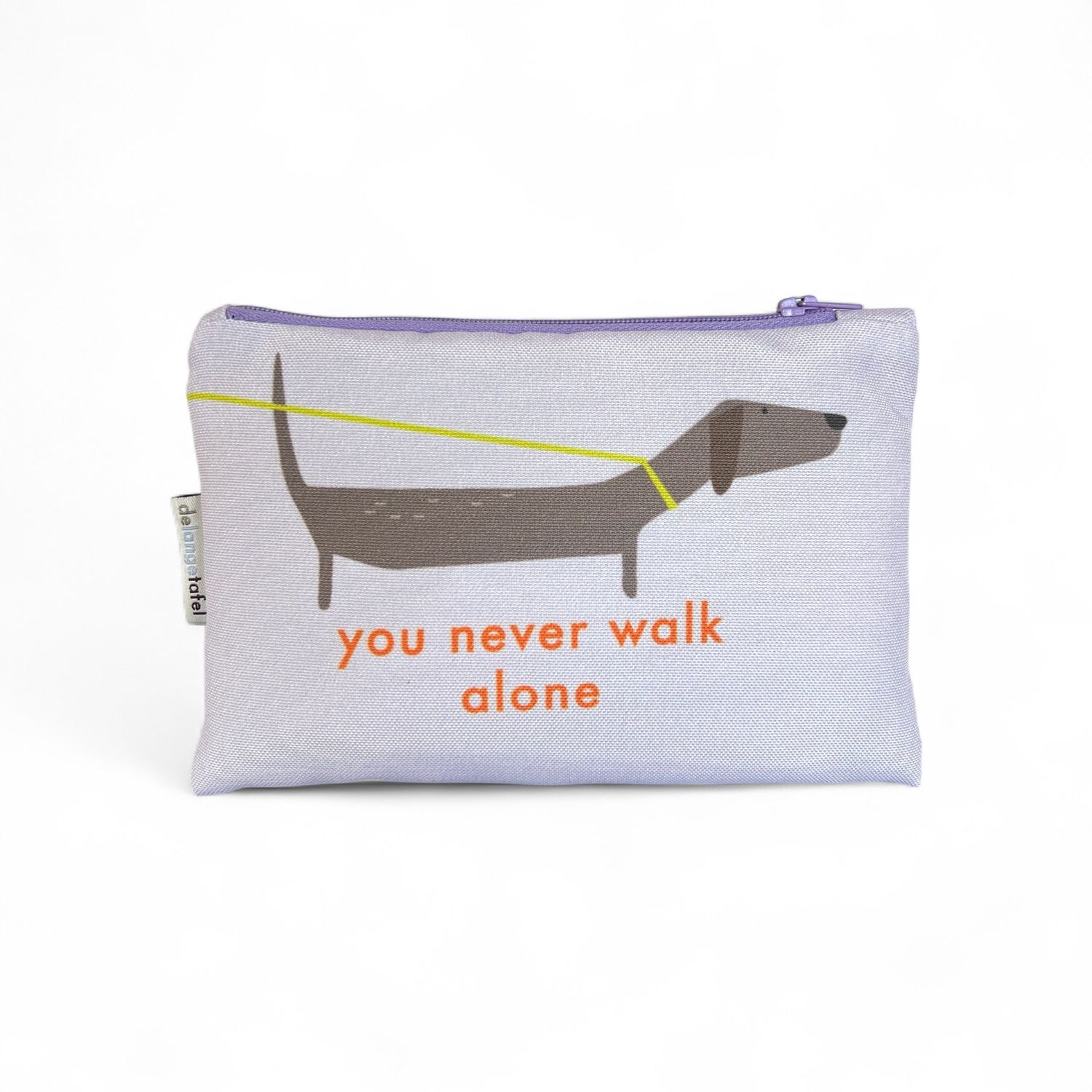 Etui small · Lila &#39;you never walk alone&#39;