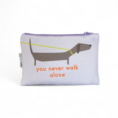 Etui small · Lila &#39;you never walk alone&#39;