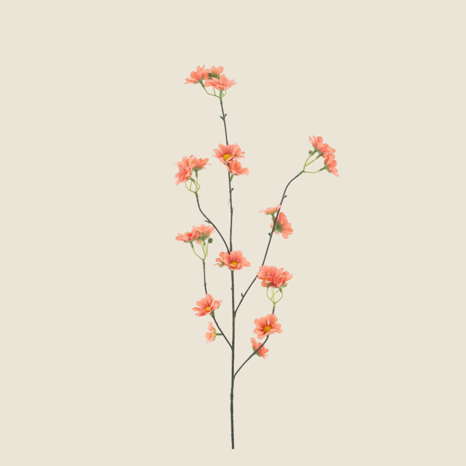Zijden bloem &#39;Daisy spray Morie&#39; · oranje