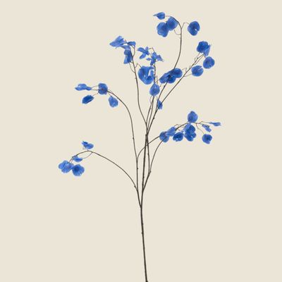 Zijden bloem &#39;Sweet pea branch&#39; · blue