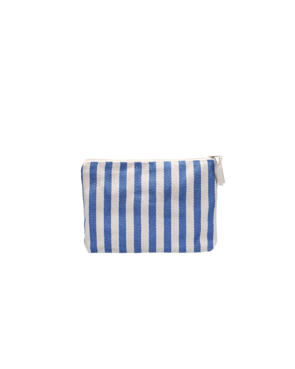 Toilettas striped · blauw