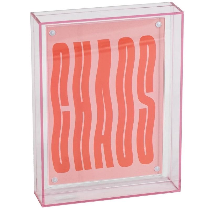 Fotolijst Neon 13 x 18 cm · roze