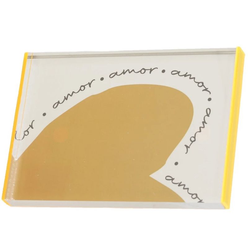 Fotolijst Geo 13 x 18 cm geel