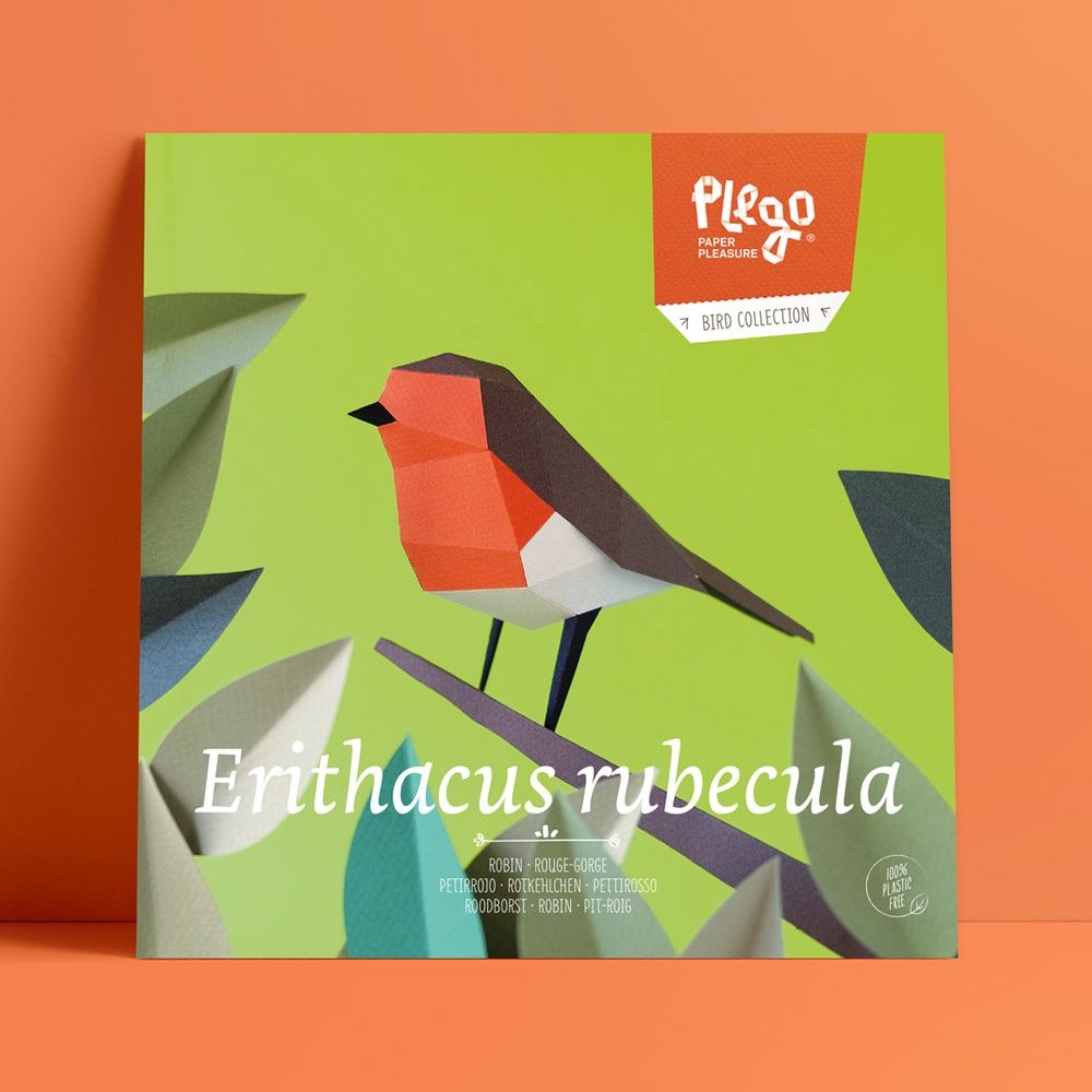 Plego · papieren roodborst Erithacus rubecula
