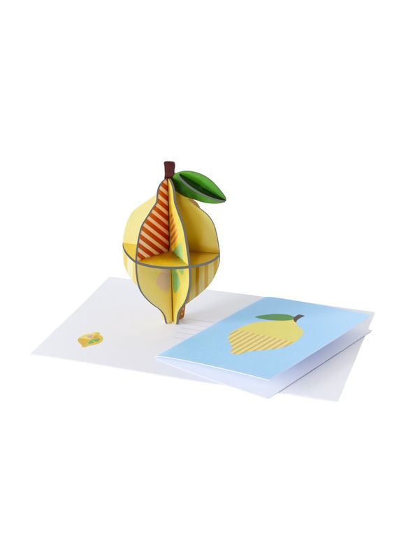 Studio ROOF · Pop out card Lemon