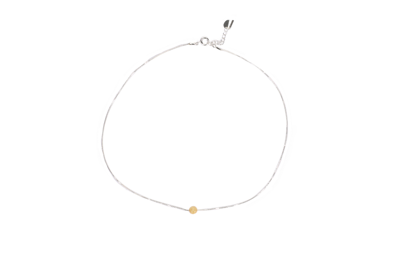 Monk&amp;Anna Ketting | silver &amp; pampas