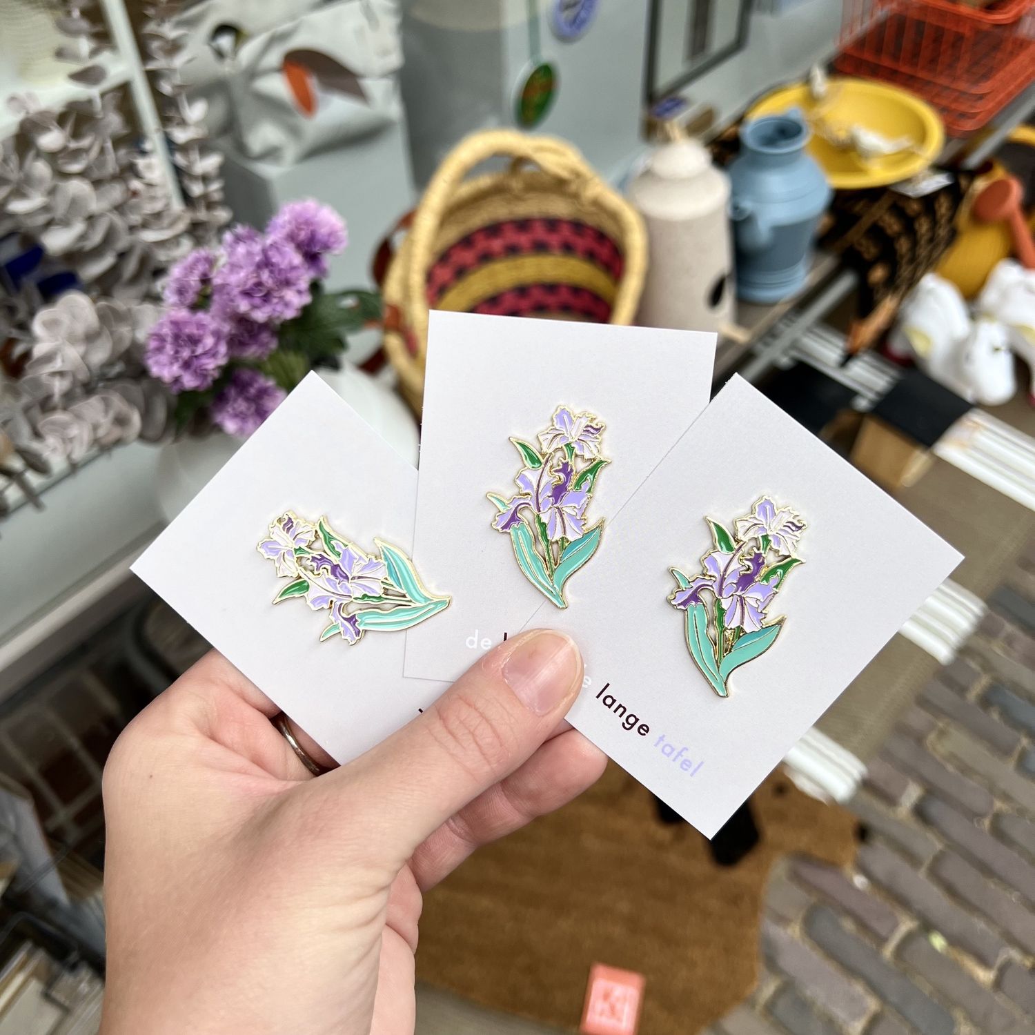 Pin Nijmeegse Vierdaagse · gladiolen