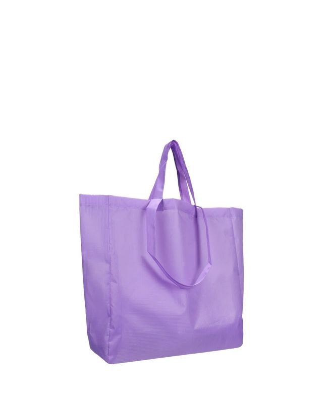 Nylon bag square · lilac