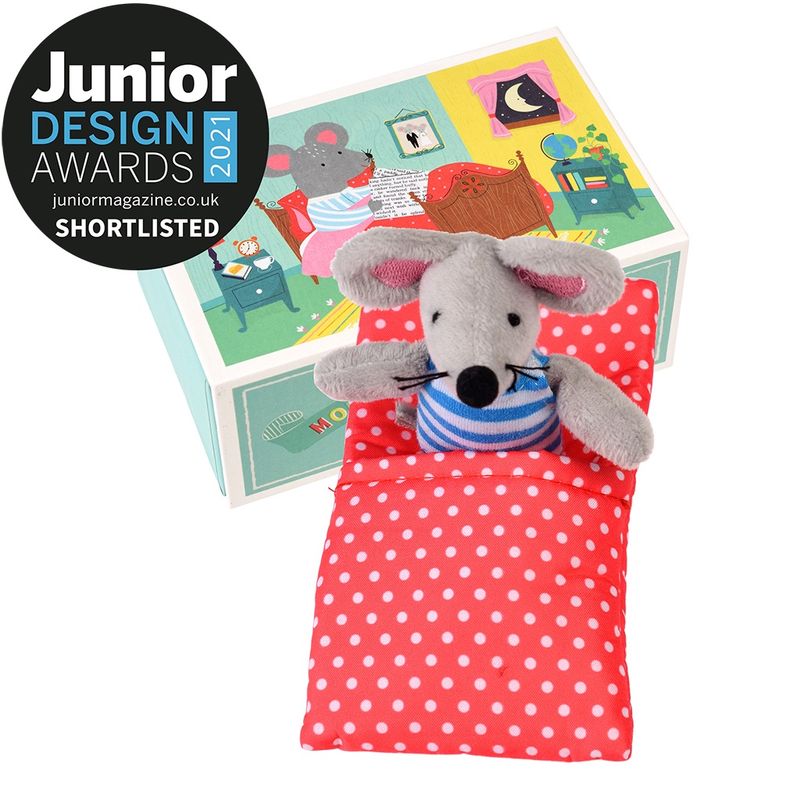 Mini muisje in een doosje