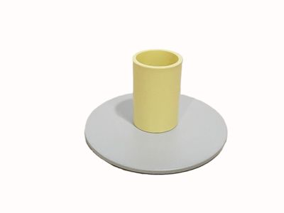 Kandelaar Gabi S · taupe/zacht geel
