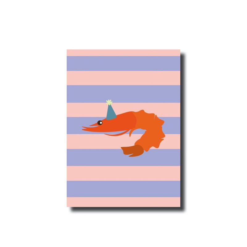 Postcard · Shrimp party