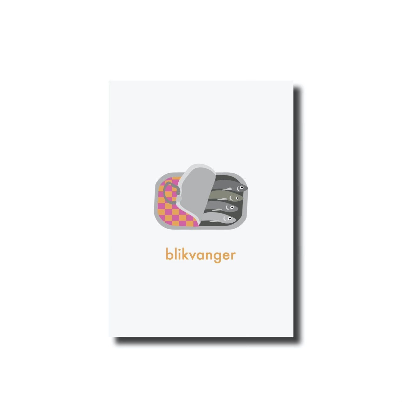 Ansichtkaart · Blikvanger