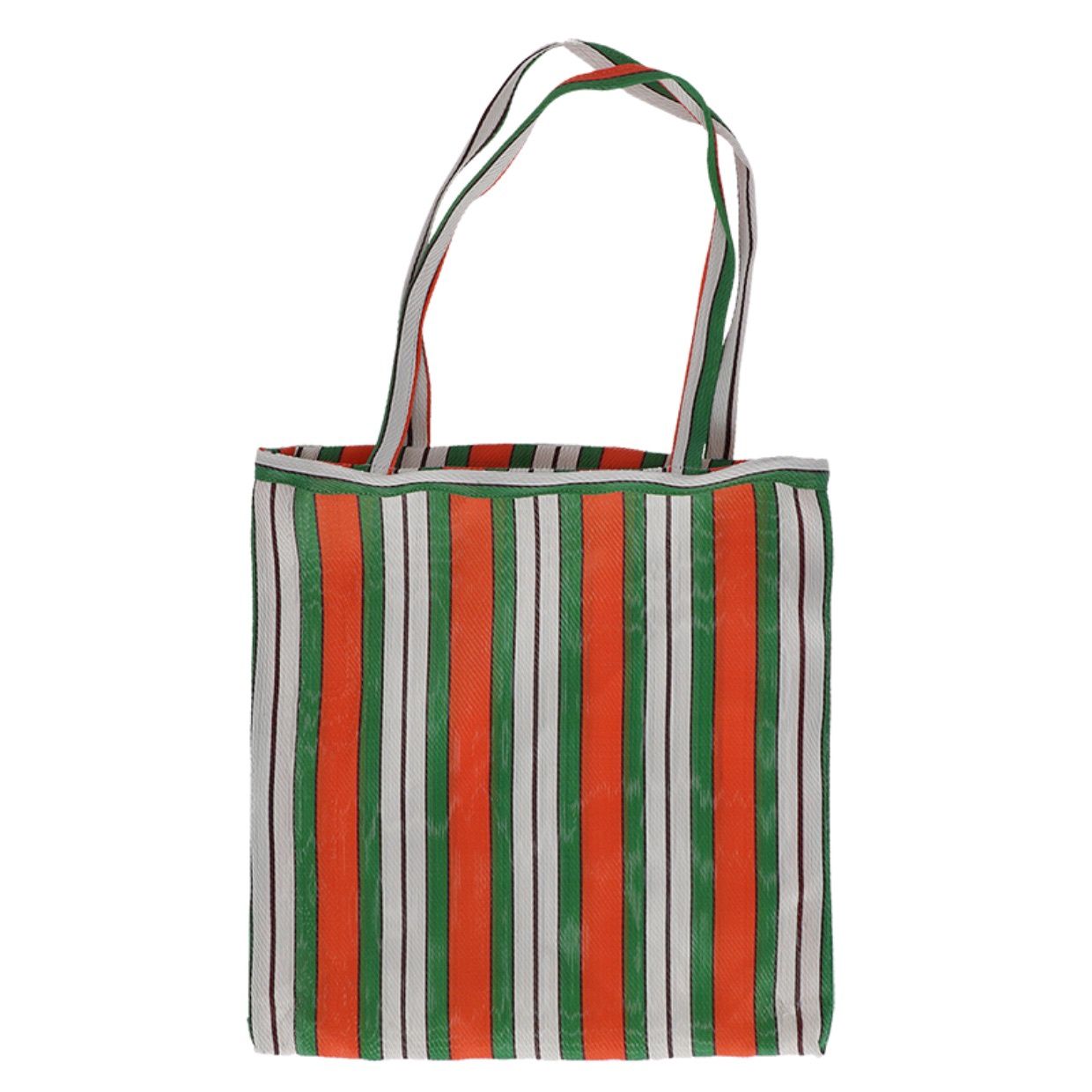 Tas net gestreept · groen/rood/wit