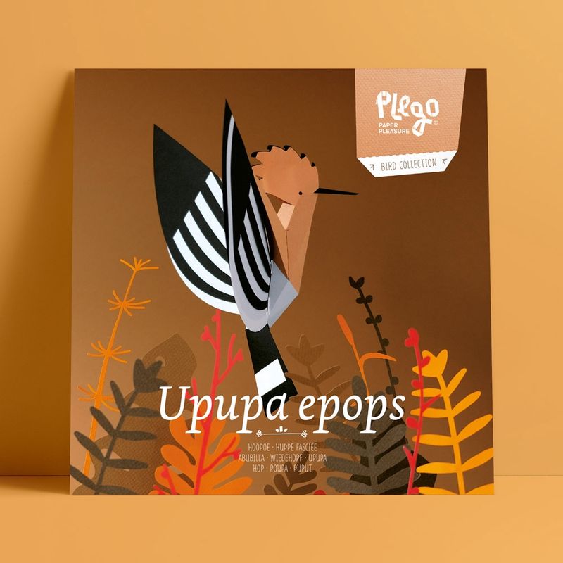 Plego · papieren Hop "Upupa epops”