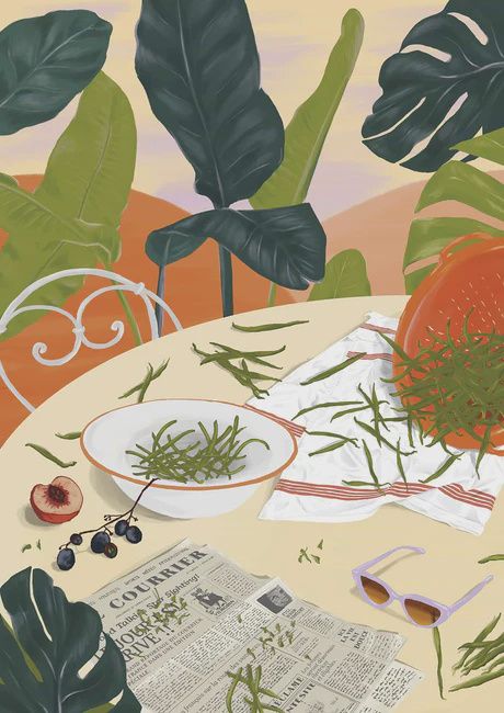 Puzzel 'Green beans' 1000 stukjes