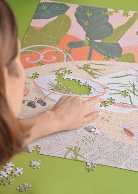 Puzzel &#39;Green beans&#39; 1000 stukjes