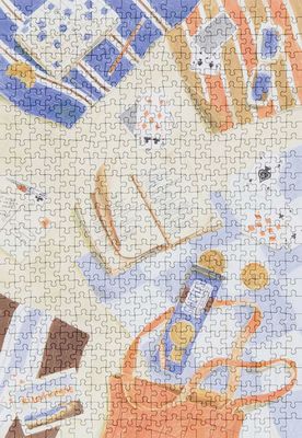 Puzzel &#39;Sand between the pages&#39; 500 stukjes