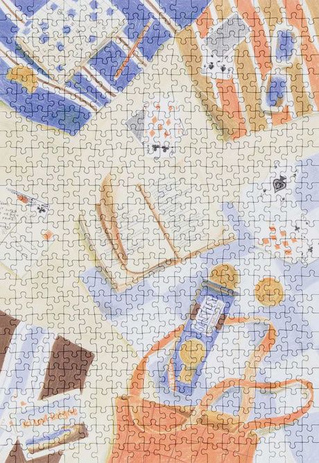 Puzzel 'Sand between the pages' 500 stukjes