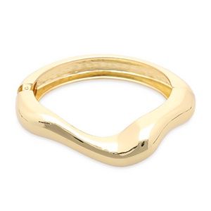 Armbanden metaal Gold • organic