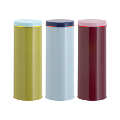 Blik &#39;loni&#39; · Blauw/oranje