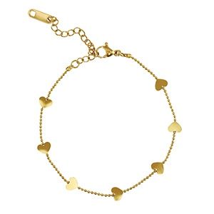 Armband hearts Gold