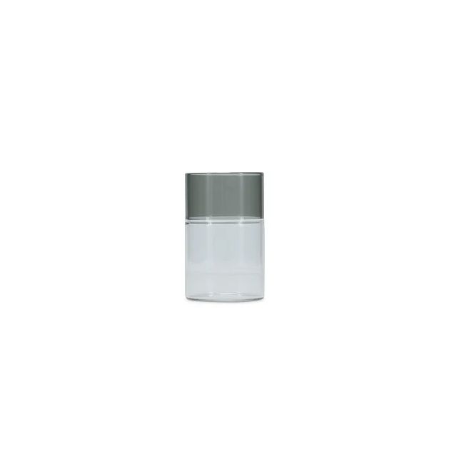 Beker Cruse 36,5cl grijs - set van 2