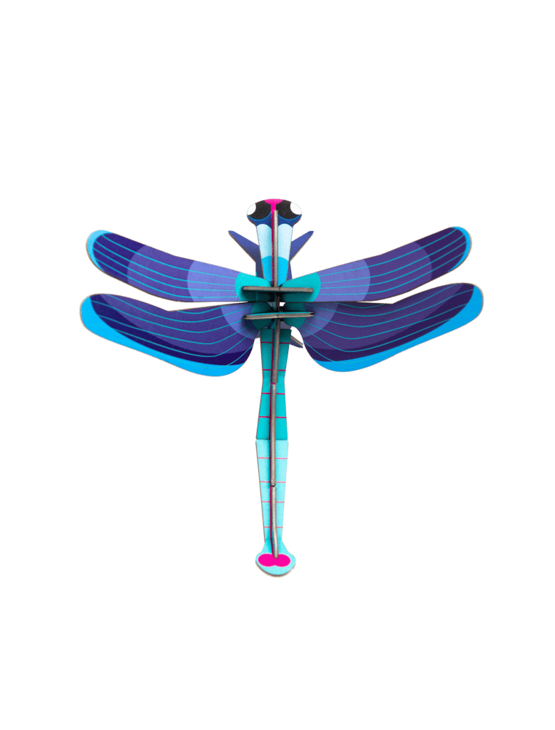 Studio ROOF · Sapphire dragonfly wall art