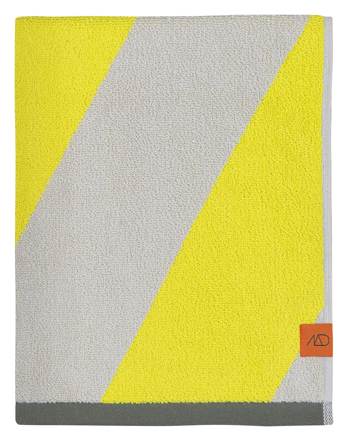 Mette Ditmer · DIAGONAL handdoek · Yellow 2-pack