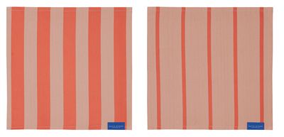 Mette Ditmer · STRIPES vaatdoek latte · 2-pack