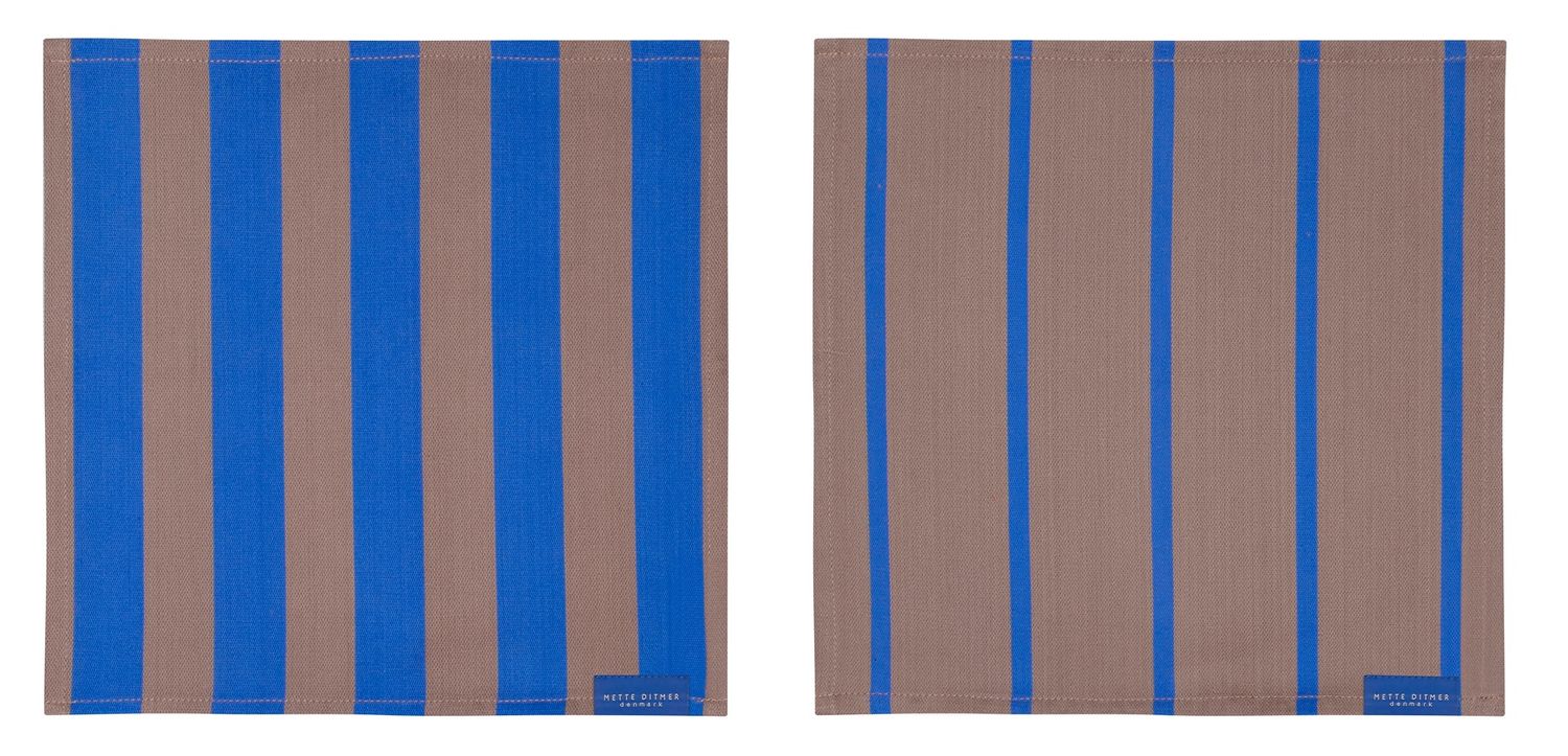 Mette Ditmer · STRIPES vaatdoek blush · 2-pack