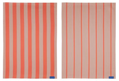 Mette Ditmer · STRIPES theedoek latte · 2-pack