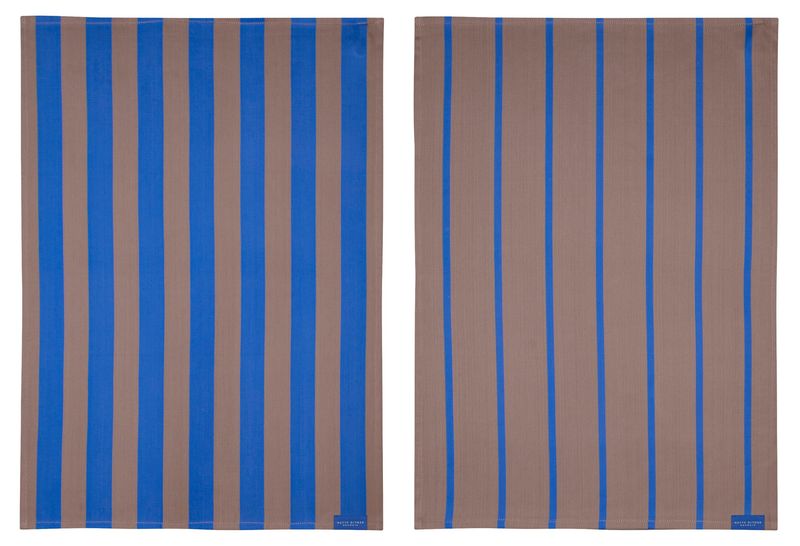 Mette Ditmer · STRIPES theedoek blush · 2-pack