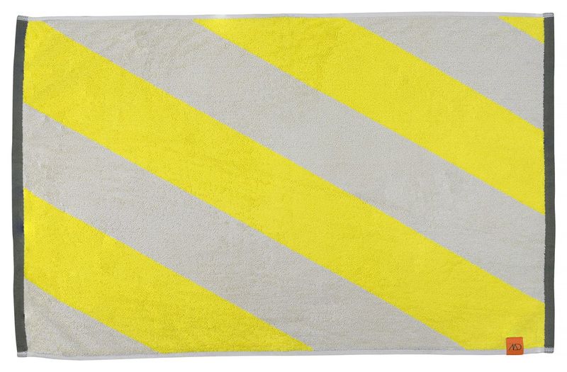 Mette Ditmer · DIAGONAL badmat · Yellow