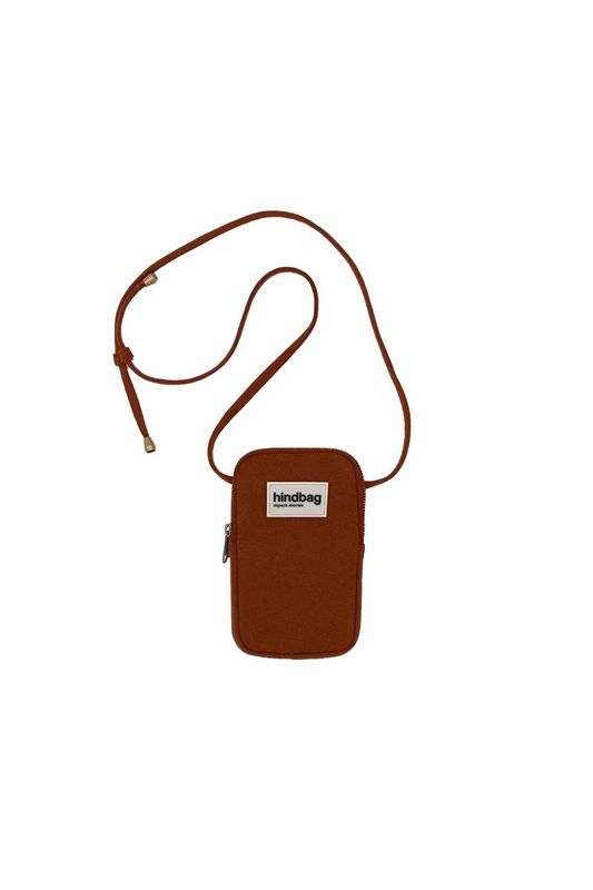 HINDBAG Phone pouch Bill • Chocolate