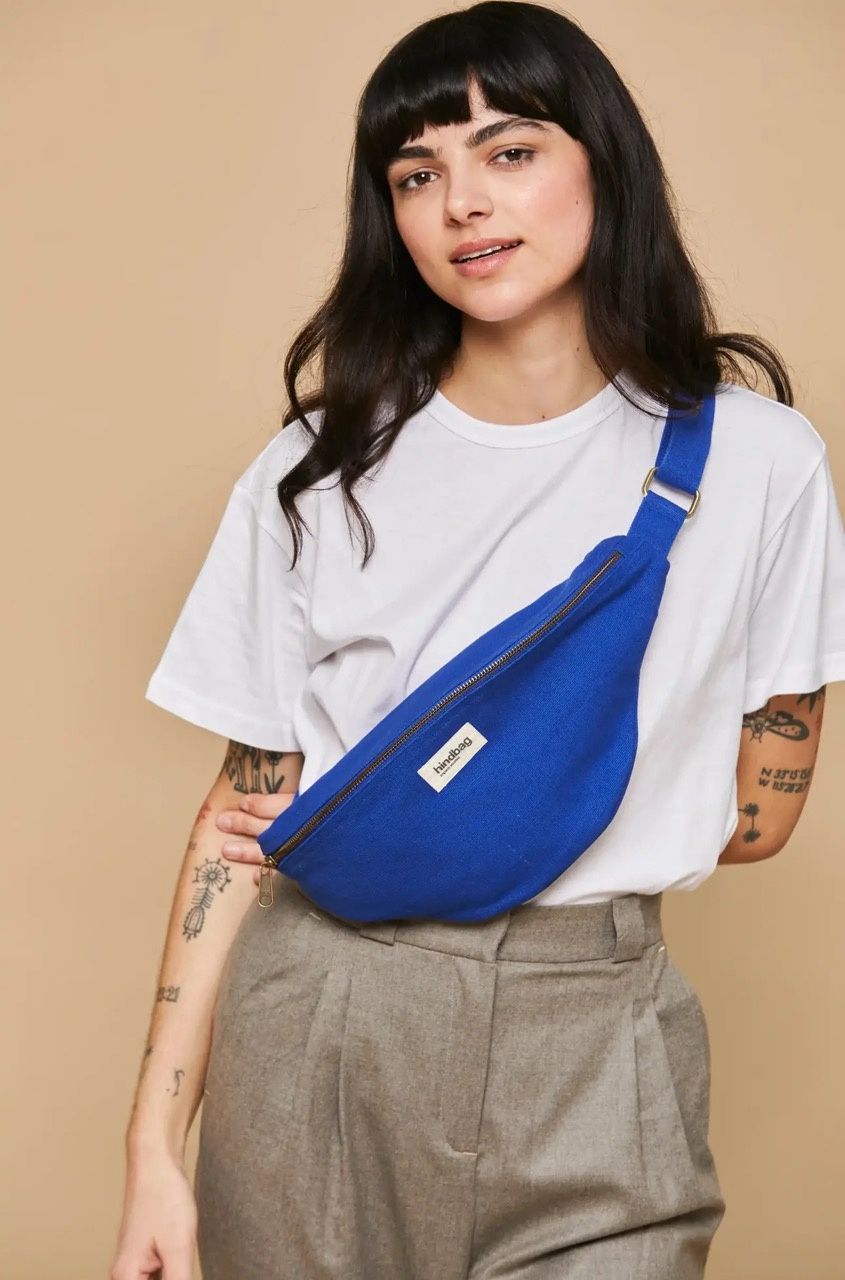 HINDBAG · Heuptas Sacha - Elektrisch Blauw