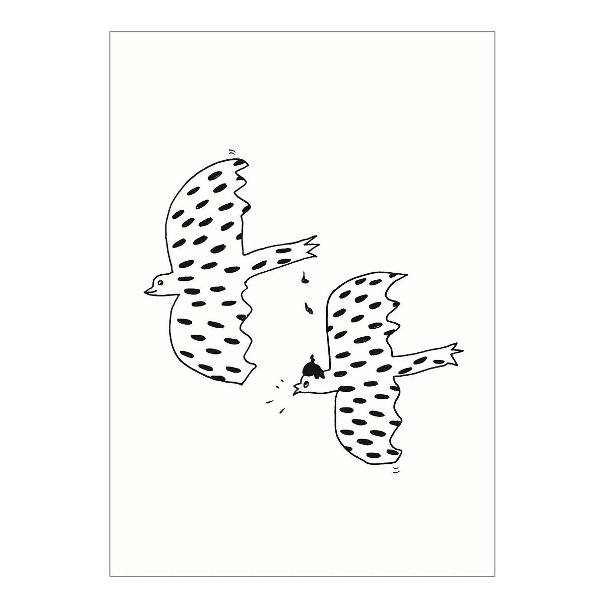 Helen B ansichtkaart Birds