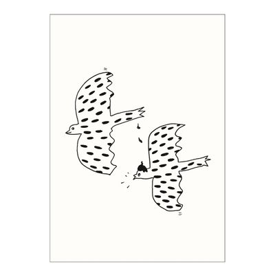 Helen B ansichtkaart Birds