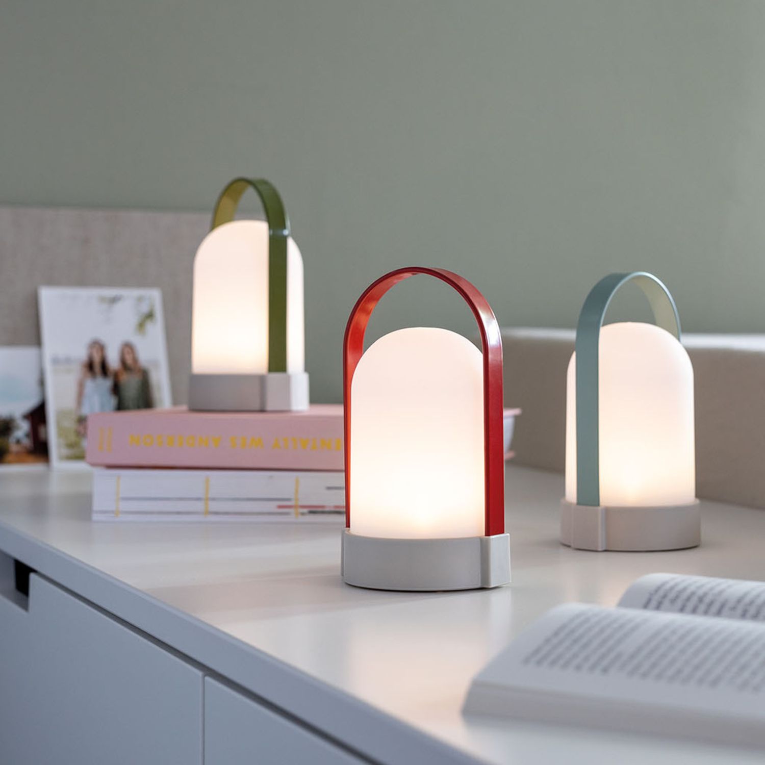 Remember · Draagbare lamp URI Piccolos nr. 30 - set van 3