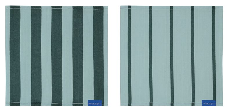 Mette Ditmer · STRIPES vaatdoek mint · 2-pack