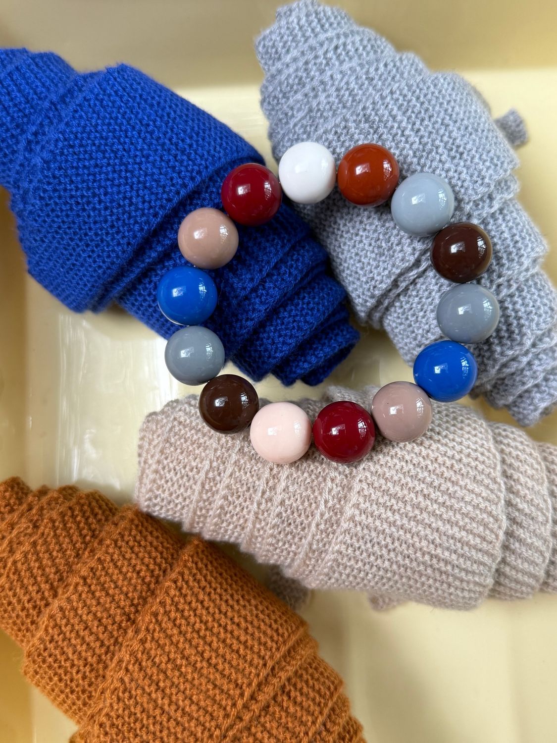 Bybjor &#39;Glada&#39; Chunky Bracelet · pastel