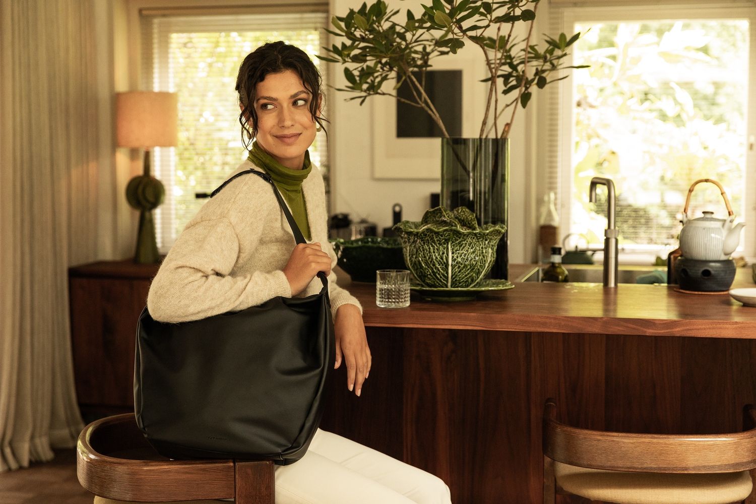 Monk &amp; Anna · Narumi Shopper - Black