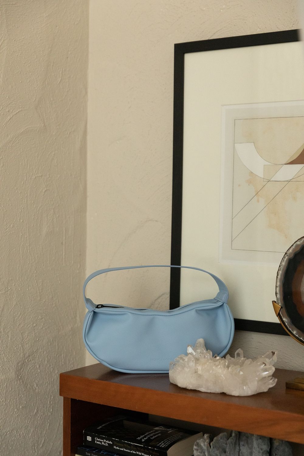 Monk &amp; Anna · Isamu hand bag - Sky blue